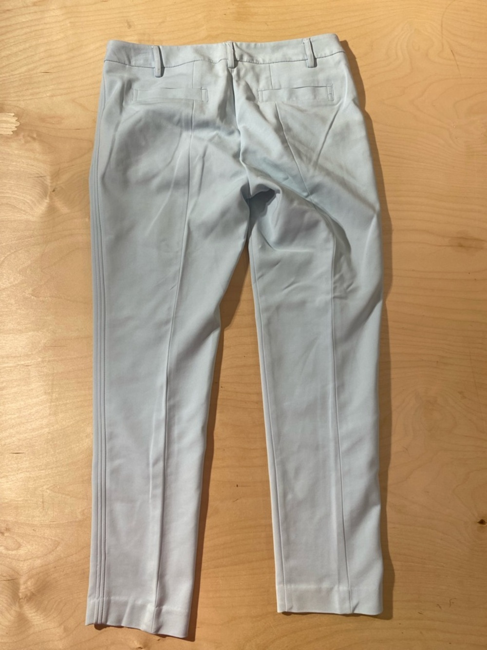 Adrienne Vittadini Pale Blue Stretch Dress Pants 8 (RB) - Picture 6 of 7